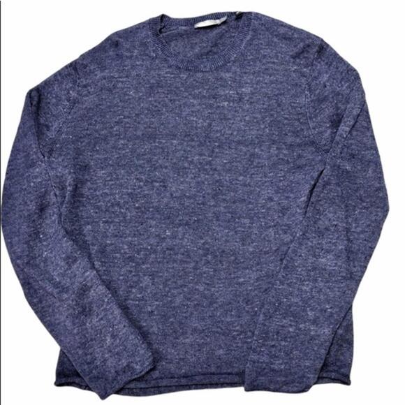 Mens‎loose knit Vince Sweater 100% Linen XL